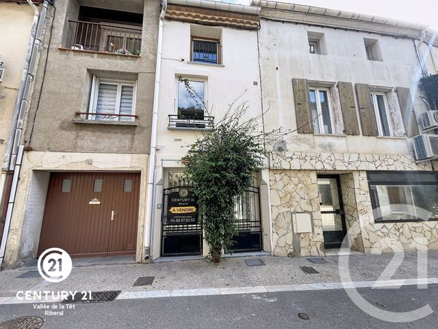 Maison &agrave; vendre - 3 pi&egrave;ces - 70 m2 - Pezilla La Riviere - 66 - LANGUEDOC-ROUSSILLON